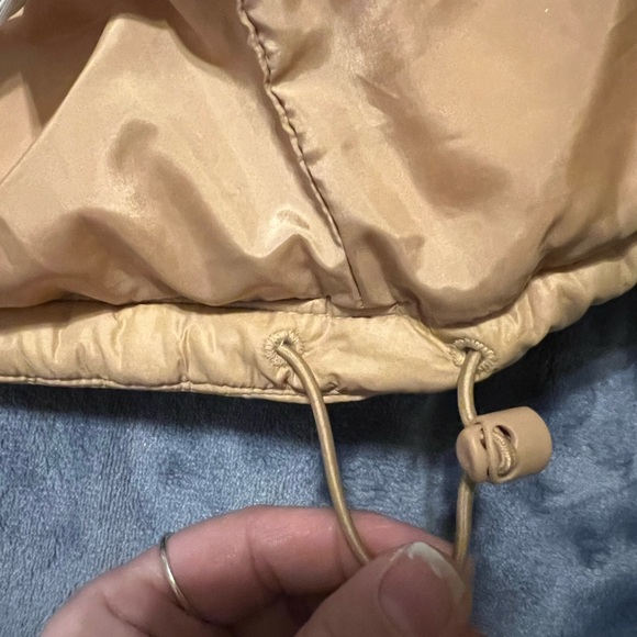 Abercrombie & Fitch Camel Puffer Jacket - Picture 7 of 13